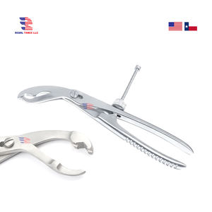 Pinces chirurgicales Babcock pour tissus intestinaux, pinces chirurgicales en acier inoxydable, instruments chirurgicaux orthopédiques vétérinaires CE - Product Image 3