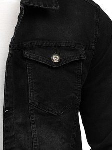 Oversized Denim <b>Jacket</b> Vintage Fashion Casual Jeans <b>Jacket</b> for Men Women Custom Design OEM Manufacturing and Private Label - Product Image 5
