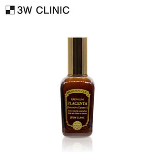 3W Clinic Premium Placenta Intensive for Essence 50ml Anti-Wrinkle Hyaluronate and Niacinamide <b>Serum</b> for <b>Face</b> Nose ODM Home Use" - Product Image 1