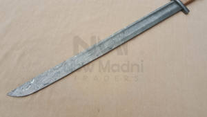 DAMAS FAIT À LA MAIN D POMMEL DOUBLE ABAT WRAP FIL POIGNÉE VIKING ÉPÉE NMT-2509 - Product Image 5