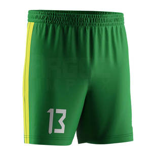 กางเกงวอลเลย์บอลกีฬากลางแจ้งคุณภาพสูง พิมพ์โลโก้ตามสั่ง ผ้าโพลีเอสเตอร์ 100% แห้งเร็ว ระบายอากาศได้ดี สวมใส่สบาย - Product Image 4