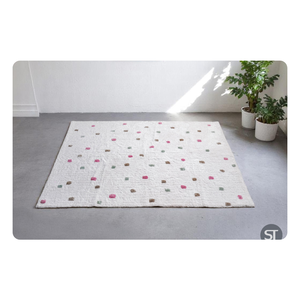 Tapis en coton de haute qualité pour la décoration du sol du salon et de la chambre avec des options de marque personnalisée et de marque privée - Product Image 2