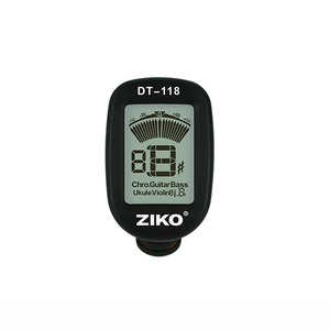 Accordatore per Chitarra Integrato ZIKO DT-118 Tipo Clip-On con Retroilluminazione per Vari Strumenti Musicali Prodotto in Cina Fabbrica del Guangdong - Product Image 2