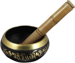 Cuenco de calidad superior de latón de forma redonda, color azul y dorado, estilo de diseño moderno para bodas a precio mayorista - Product Image 4