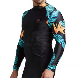 Hot Selling <b>Custom</b> Logo Men <b>Compression</b> <b>Shirts</b> Latest <b>Design</b> Breathable Men <b>Compression</b> <b>Shirts</b> - Product Image 2