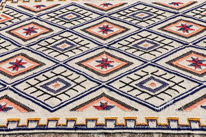 Alfombra Manika de la mejor calidad hecha a mano de lana lavable Reversible duradero antideslizante alfombra moderna sala de estar para uso doméstico - Product Image 6