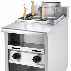 Commercial Floor <b>Standing</b> Gas Noodle Cooker 4 Basket LPG for Cloud Kitchen Asian Restaurant - Product Image 1