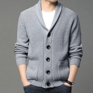 Dernière conception de haute qualité à manches longues Slim Fitness Cardigan de haute qualité respirant personnalisé tricots Cardigan entretenu OEM - Product Image 2