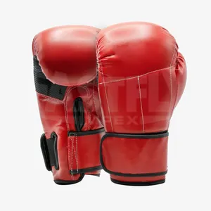 ボクシングトレーニングミットカスタムデザインリアルレザーボクシング製品ムエタイトレーニングパンチングボクシング