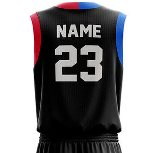 Nouvel uniforme de basket-ball en maille à séchage rapide Uniformes de basket-ball sur mesure entièrement sublimation dans la meilleure qualité à vendre - Product Image 5