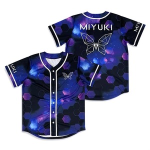 Camiseta de Béisbol Unisex Personalizada, Transpirable, de Secado Rápido, con Logotipo Bordado en la Parte Delantera y Trasera, Transferencia Térmica - Product Image 5