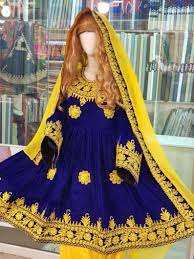 Tribal Ethnic Afghan <b>Women</b> Kuchi <b>Dress</b> with Long Flair Frock Styles with Beautiful Embroidery Work - Product Image 4