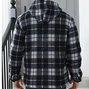 Premium Quality Winter Flannel Hoodies Pakistan Made Wholesale Eco-Friendly Quick Dry Men's Comfortable Wears - Product Image 3