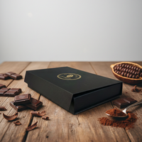 15-Fächer Umweltfreundliche Quadratische Starre Geschenkbox aus Karton mit Prägung und Anpassbarer Farbe für Hochzeiten und Partys