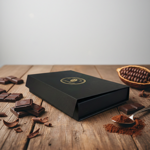 15-Cavity Eco-Friendly Square Rigid Embossed Wedding <b>Party</b> Chocolate Gift <b>Box</b> - Product Image 3