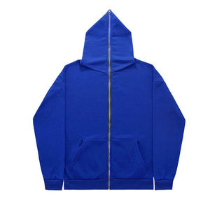 Sudaderas con capucha de algodón de alta GSM Sudaderas con cremallera personalizadas Ropa de hombre - Product Image 6