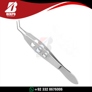 Pinza de Sutura Kelman McPherson Premium de Acero Inoxidable, Herramienta Microquirúrgica Oftálmica para Atar Suturas, Instrumentos Quirúrgicos con Certificación CE ISO - Product Image 6