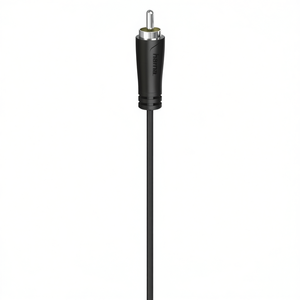 Cable de audio y video con conector RCA negro de 1,5 m, modelo 00205098 - Product Image 3