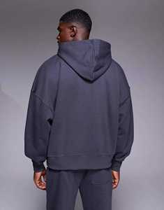 Conjunto Deportivo de Sudadera con Capucha y Pantalones Deportivos para Hombre, Personalizable, Transpirable, Informal, para Entrenamiento de Invierno, Suave, Cálido, Ligero y de Secado Rápido - Product Image 4