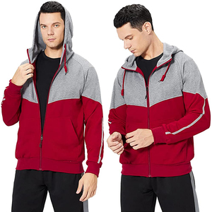 Ensemble de survêtement streetwear pour homme, hiver, uni, deux pièces, pantalon de jogging évasé, 100% coton, à capuche - Product Image 6