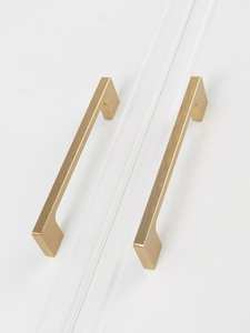 Tirador de metal para gabinetes domésticos, fabricado con materiales de primera calidad que ofrecen un rendimiento duradero para el uso diario en muebles. - Product Image 5