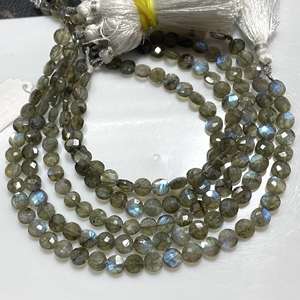 Labradorite perles à facettes autres formes 5MM perceuse verticale bonne qualité pierre précieuse Flashy arc-en-ciel noir naturel pour la fabrication de bijoux - Product Image 3