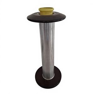 Bobinas con Brida Scaglia (Aleación de Aluminio y Resina) 250-55-130mm en Muy Buen Estado para Maquinaria de Hilatura, Recubrimiento y Retorcido, Italia - Product Image 1