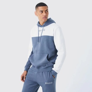 Ensemble de survêtement de sport pour homme, tendance, pour l'entraînement et le jogging, ensemble de survêtement en molleton, ensemble de survêtement 2 pièces pour homme - Product Image 2