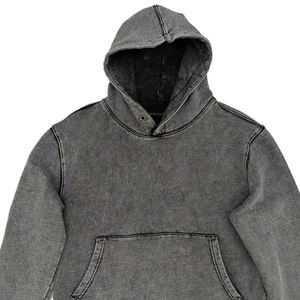 Sweat à capuche BSCI pour hommes Fabricants de vêtements Sweat à capuche surdimensionné unisexe avec logo personnalisé Poids lourd vierge - Product Image 4