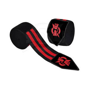 Muñequeras de neopreno antideslizantes de alta calidad hechas a medida con logotipo personalizado, cómodas manos de levantamiento de pesas Unisex - Product Image 1