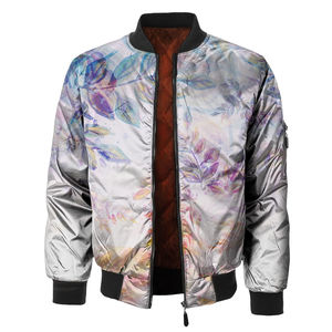 100% coton veste Sublimation impression mode Bomber veste hommes Streetwear Varsity veste en gros meilleur produit de qualité - Product Image 6