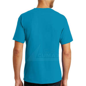 Dernier modèle de t-shirt de couleur unie pour hommes T-Shirt durable à séchage rapide T-Shirt d'extérieur pour hommes - Product Image 2