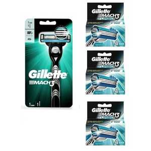 Gillette Mach3 Turbo 12 Cuchillas de Repuesto - Product Image 2