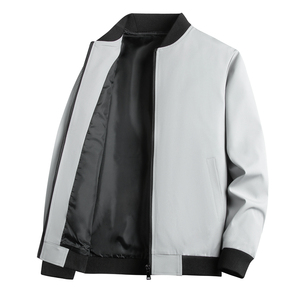 Compre la nueva chaqueta ligera del estilo Hombres Chaqueta simple de los hombres Chaqueta suave Lisa cómoda Hombres 2026 - Product Image 2