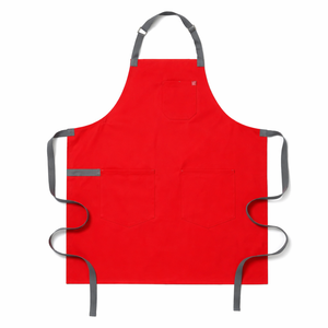 Factory Wholesale <b>Apron</b> Thickened Polyester Cotton Canvas <b>Apron</b> New Household <b>Kitchen</b> <b>Aprons</b> - Product Image 3