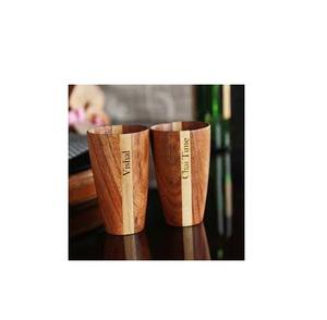 Luxe Premium Acacia Bois Verre Fabricant Hôtel Maison Dessus De Table En Bois De Verre À La Main Designer Logo Personnalisé - Product Image 3