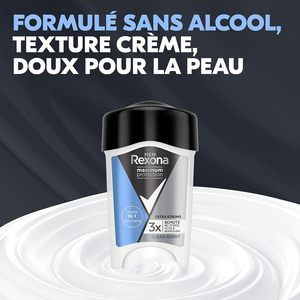 Desodorante en Barra REXONA MEN Clean Scent para Hombre, Antitranspirante, 3 Veces Más Eficaz Contra el Sudor, Protección de 96 Horas (3 x 45 ml) - Product Image 4