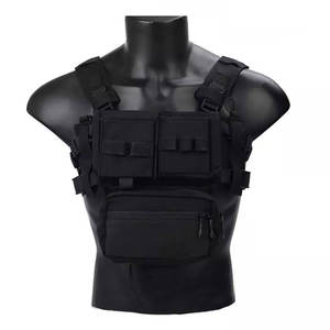 2025 nouveau Design gilet tactique Durable tactique noir Slim Fit affaires gilets tactiques en plate-forme de poitrine à bas prix - Product Image 5