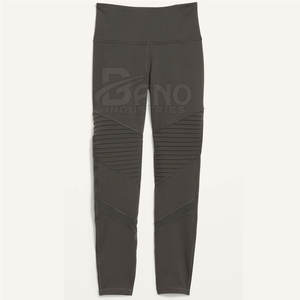 Leggings de tejido de punto transpirables de cintura alta/Baja elásticos de secado rápido de diseño personalizado para mujer más vendidos al por mayor - Product Image 1
