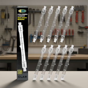Bombilla Halógena Lineal Estándar de 500W, 220-240V, 118mm - Product Image 3
