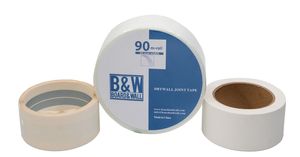ตาข่ายไฟเบอร์กลาสแบบมีกาวในตัวสำหรับซ่อมแซมรอยแตกผนังยิปซัม 90 ม. เสริมแรงข้อต่อสูงพิเศษ - Product Image 2