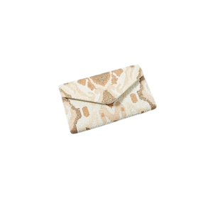 Bolso de mano bordado con cuentas de semillas hecho a mano con estilo para mujeres y niñas - Product Image 1