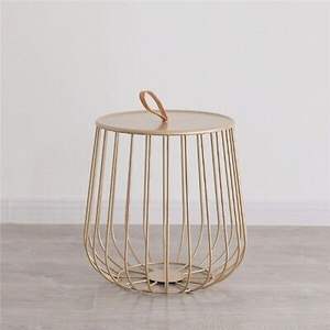 Design classique Table d'appoint à 2 niveaux pour la maison salle à manger tables de meubles en métal de couleur verte - Product Image 6