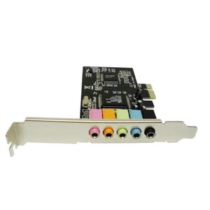 Meilleur prix pour une <span class=keywords><strong>carte</strong></span> <span class=keywords><strong>son</strong></span> <span class=keywords><strong>interne</strong></span> PCI Express 6 canaux avec puce audio CMI8738 compatible avec les PC Windows - Product Image 5