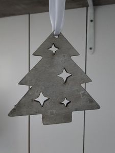 Artistic Handmade Metal <b>Christmas</b> Hanging Ornament For <b>Tree</b> Decoration And Festive Home Interior Styling - Product Image 4