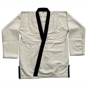 Jiu jitsu kimonokimono de jiu jitsu Plain White Gi Bjj Kimono BJJ Gis Custom Bjj Gi Blue para hombres Uniforme de Jiujitsu brasileño - Product Image 2