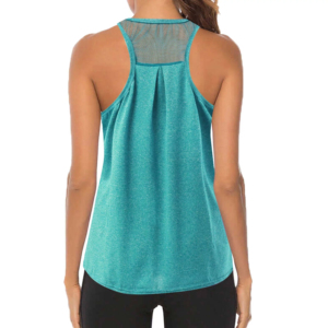 Camiseta sin Mangas de Algodón y Bambú Ecológica para Mujer, Transpirable, para Gimnasio al Aire Libre, Tallas Grandes, Venta Caliente, Servicio OEM - Product Image 4