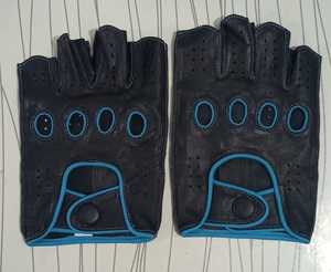 Guantes Personalizables de Medio Dedo con Características Transpirables, Hechos de Cuero, Goma, Silicona y Microfibra, con Logotipo Personalizable - Product Image 1
