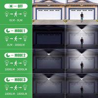 Fabricants de lampes solaires de sécurité Lampe murale à détecteur de mouvement pour l'extérieur Jardin Applique murale solaire d'extérieur à led pour la maison