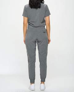 Conjuntos de uniformes médicos de enfermería unisex personalizados, uniformes médicos de hospital, pantalones elásticos de algodón de talla grande, uniformes de enfermería unisex personalizados - Product Image 3